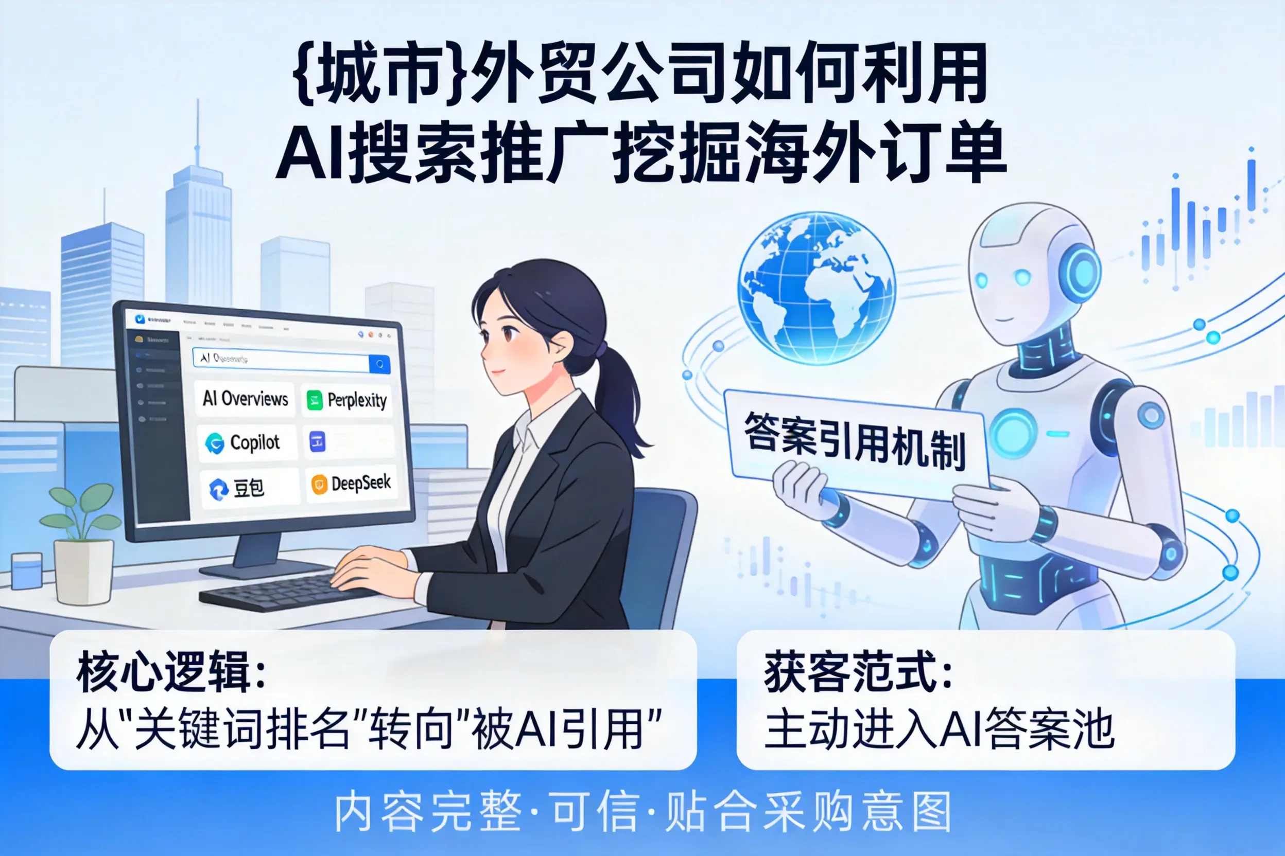 泉州外贸公司如何利用AI搜索推广挖掘海外订单