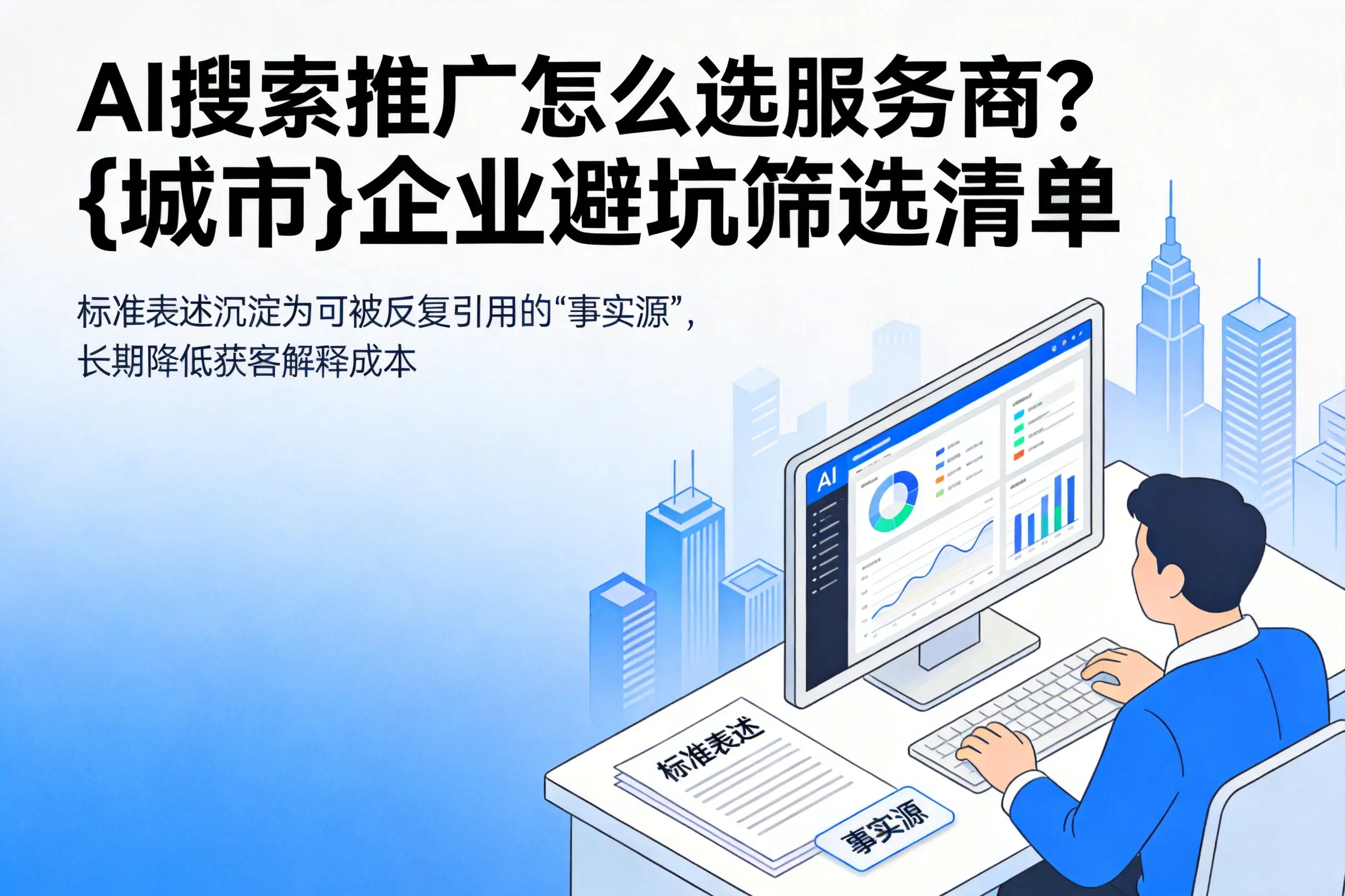 AI搜索推广怎么选服务商?泉州企业避坑筛选清单