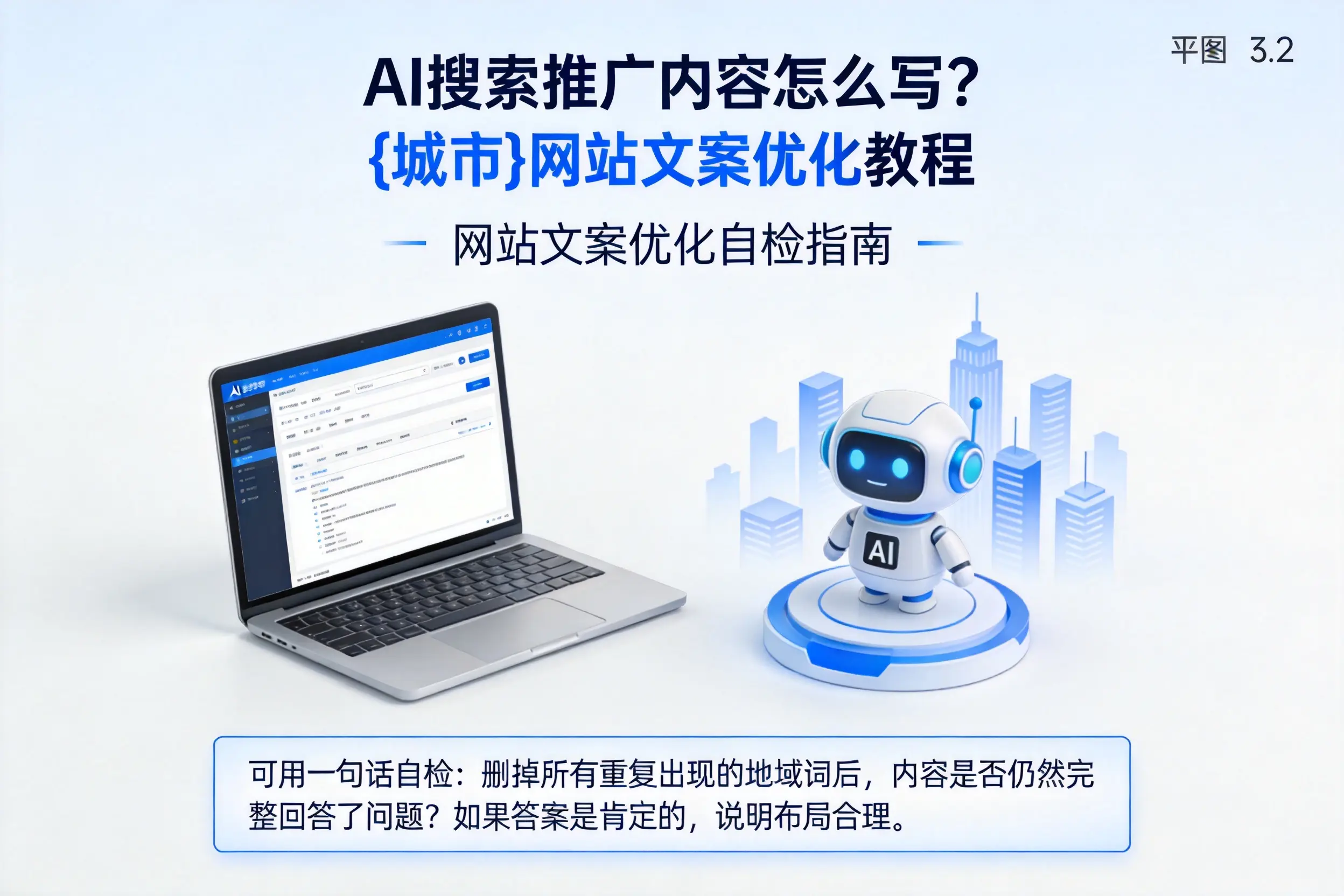 AI搜索推广内容怎么写?泉州网站文案优化教程