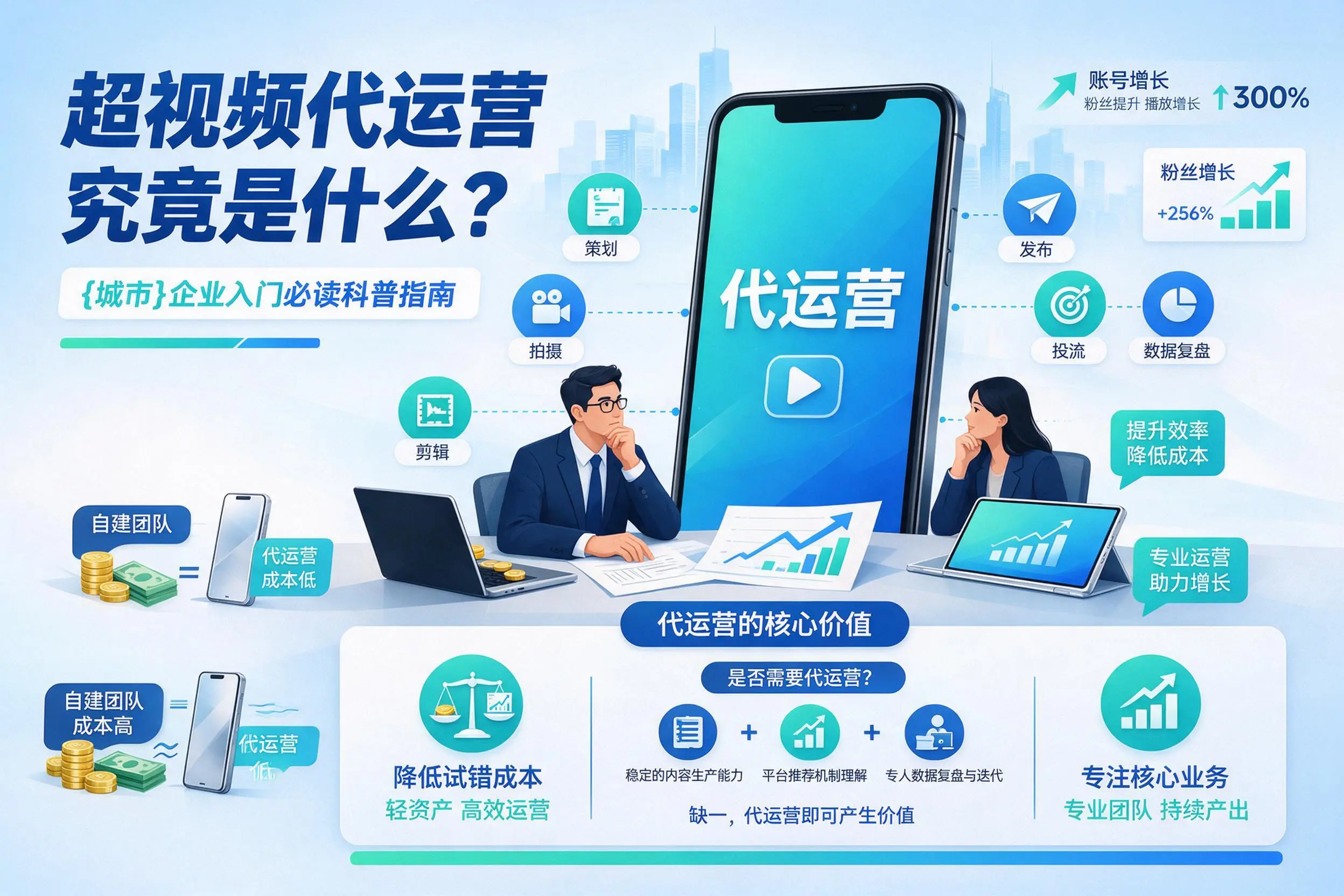 短视频代运营究竟是什么？泉州企业入门必读科普指南