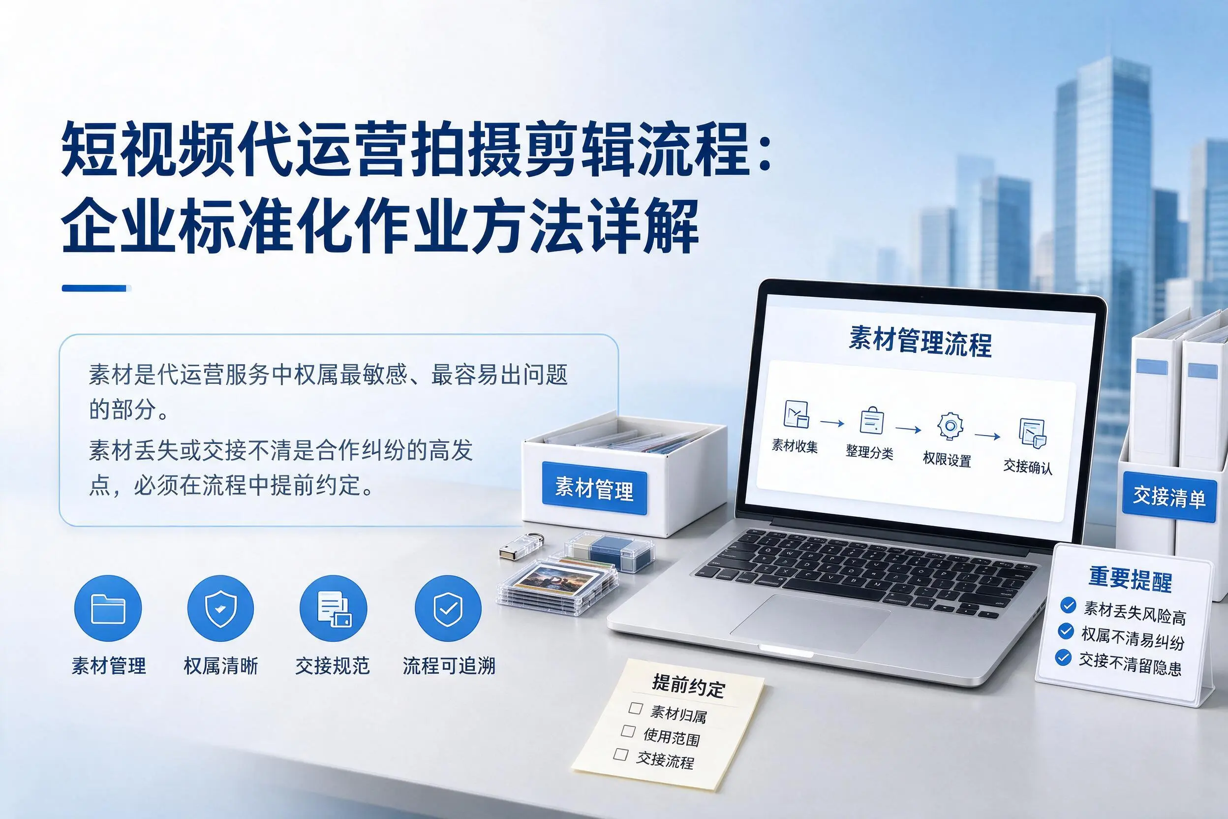 短视频代运营拍摄剪辑流程：泉州企业标准化作业方法详解