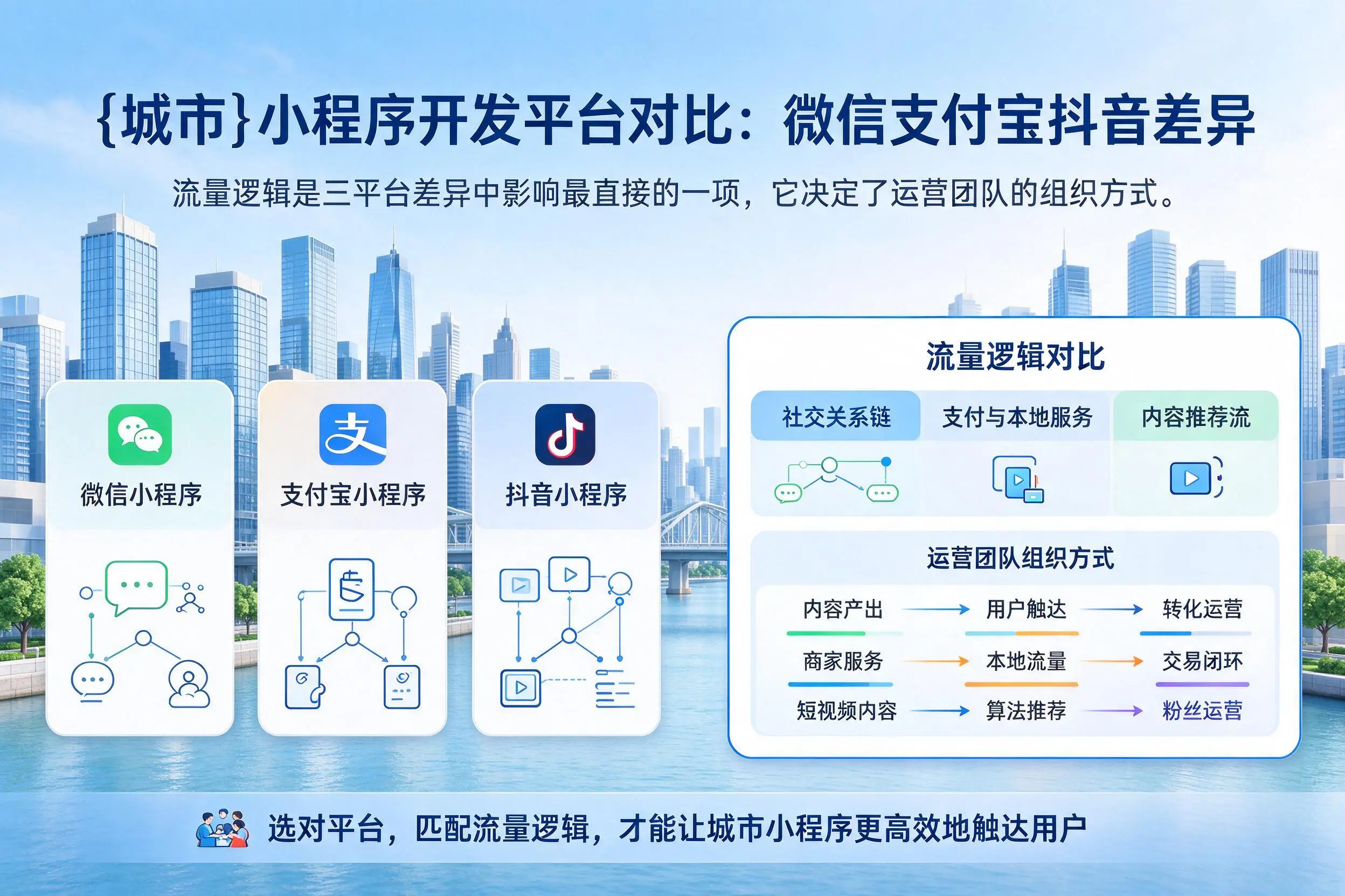 泉州小程序开发平台对比:微信支付宝抖音差异