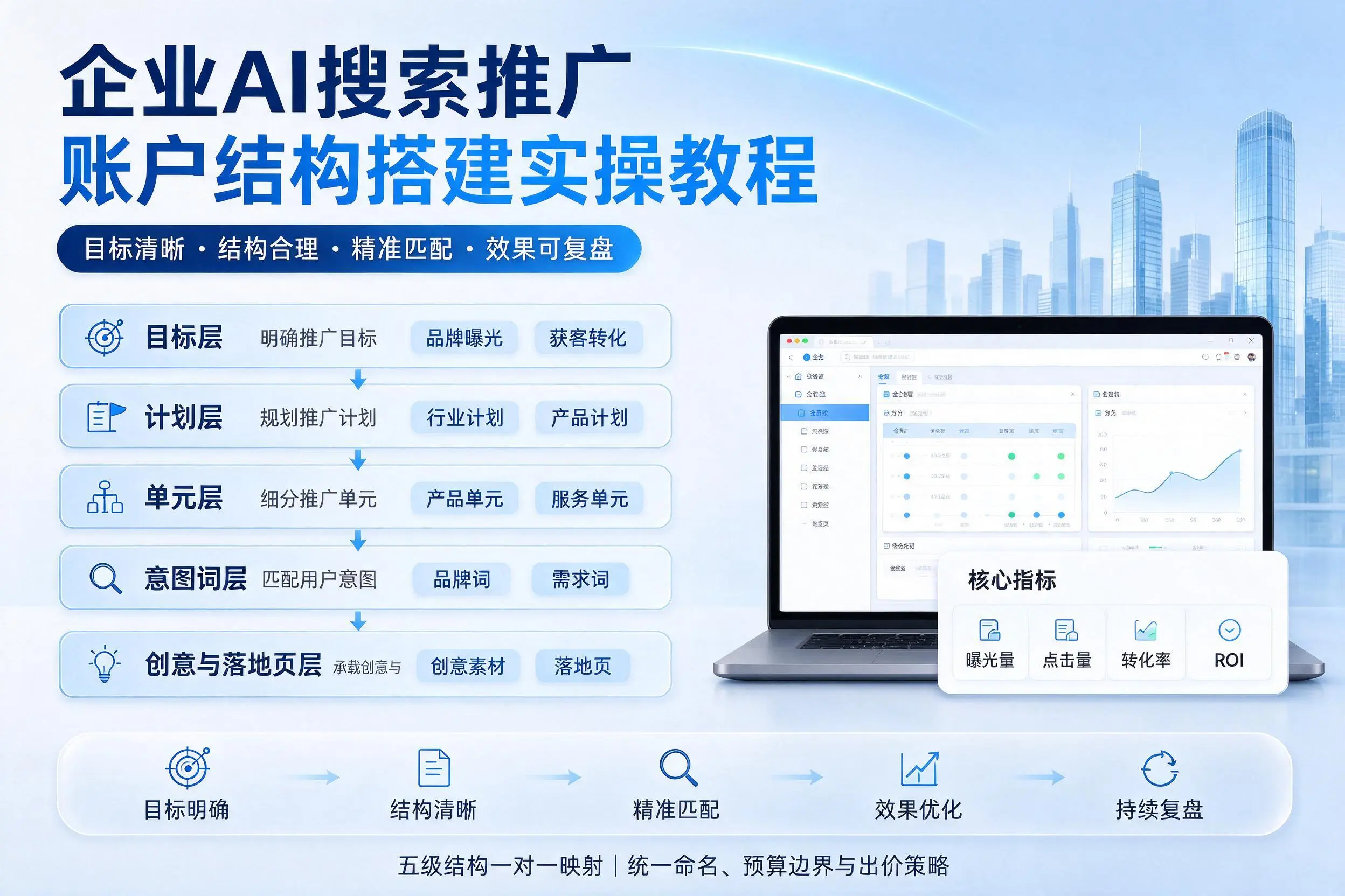 泉州企业AI搜索推广账户结构搭建实操教程